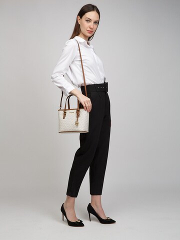Michael Kors Handtas 'Jet' in Beige
