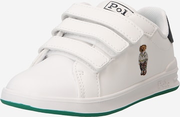Polo Ralph Lauren Sneakers in Wit: voorkant