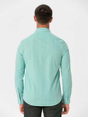 By Diess Collection - Regular Fit Camisa 'OXFORD ' em verde