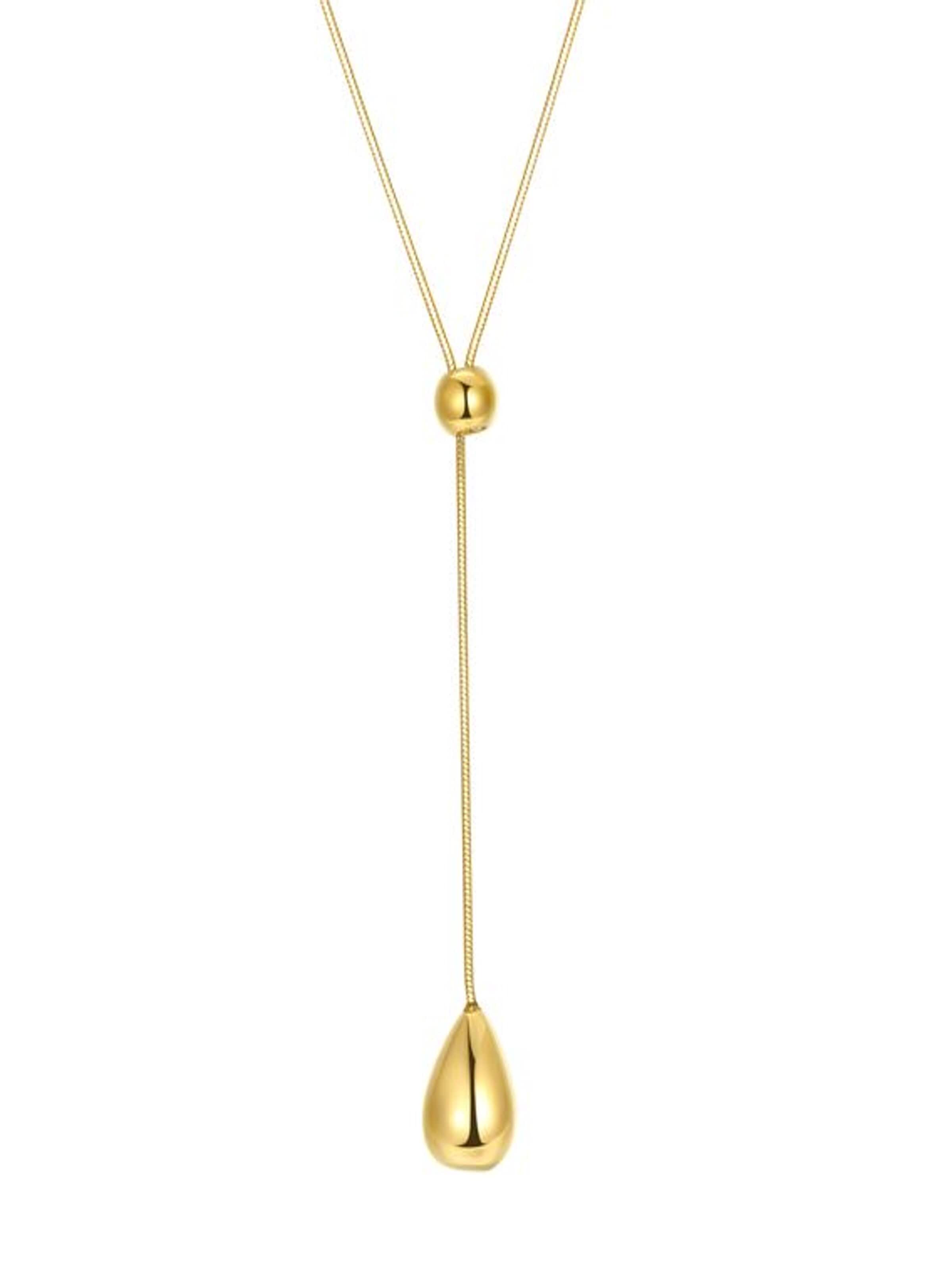 Hey Happiness Ketting 'Converge' in Goud: voorkant