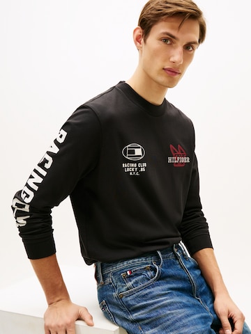 TOMMY HILFIGERMajica 'MODERN ATHLEISURE' - crna boja