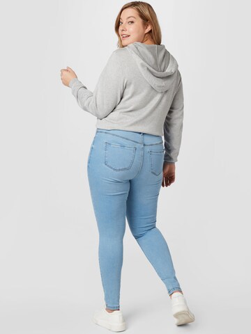 Vero Moda Curve Skinny Džíny 'Tanya' – modrá