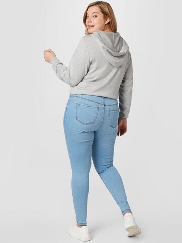 Vero Moda Curve Skinny Jeans 'Tanya' in Blue