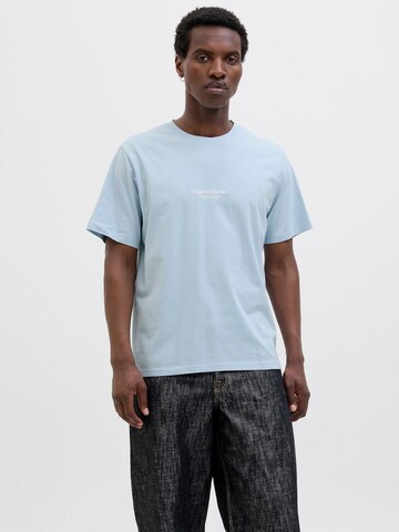 JACK & JONES Särk 'JORVesterbro', värv sinine: eest vaates