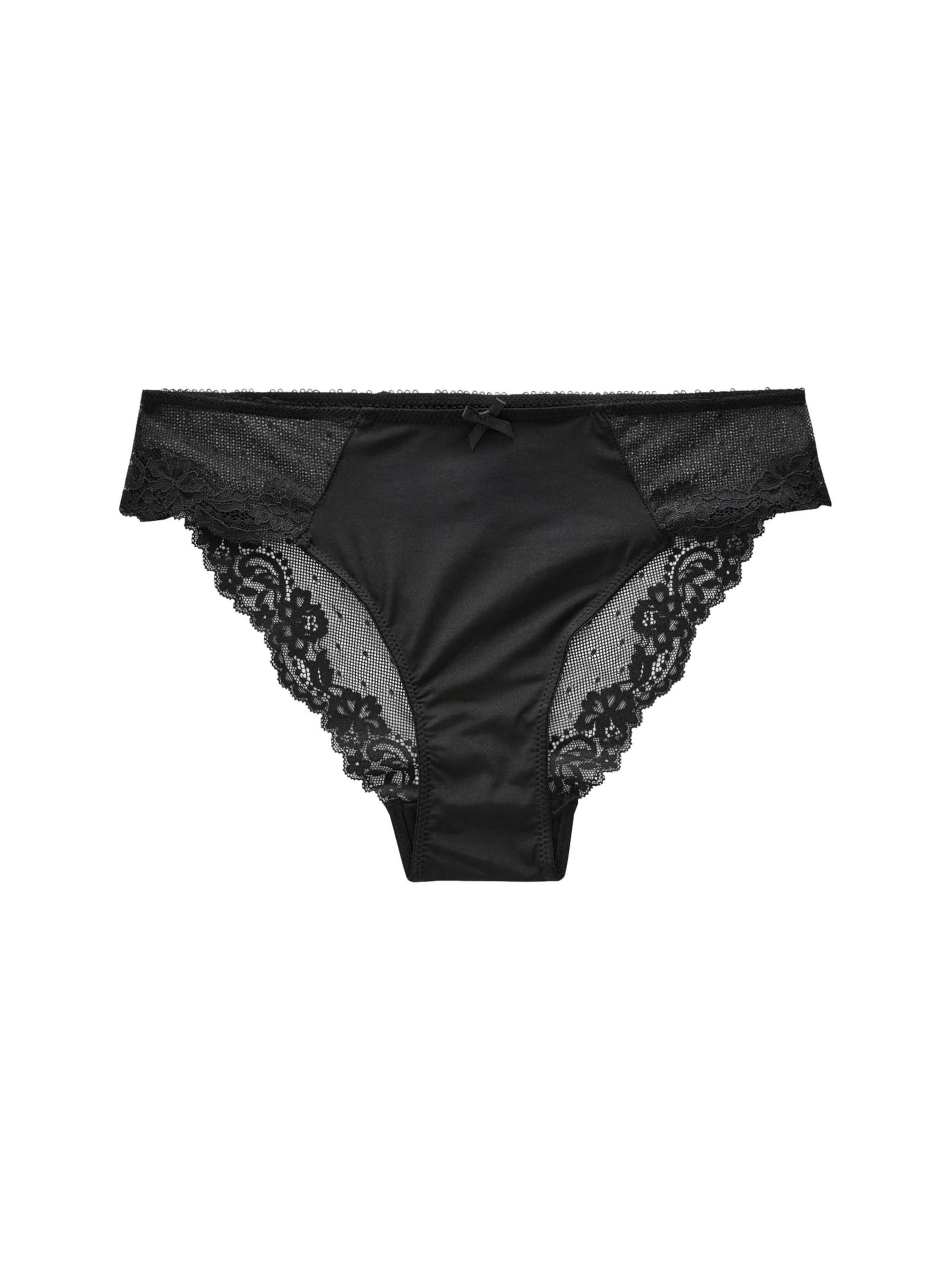 Next Трусы-слипы в Черный: спереди