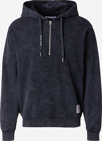 REPLAY Sweatshirt in Blauw: voorkant