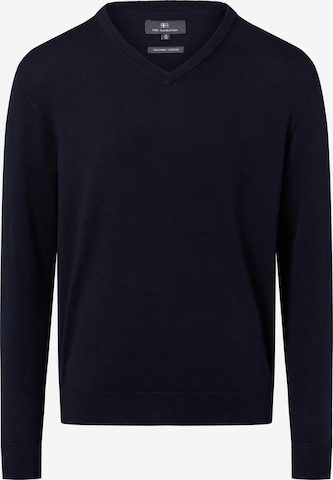 Pull-over Nils Sundström en bleu : devant