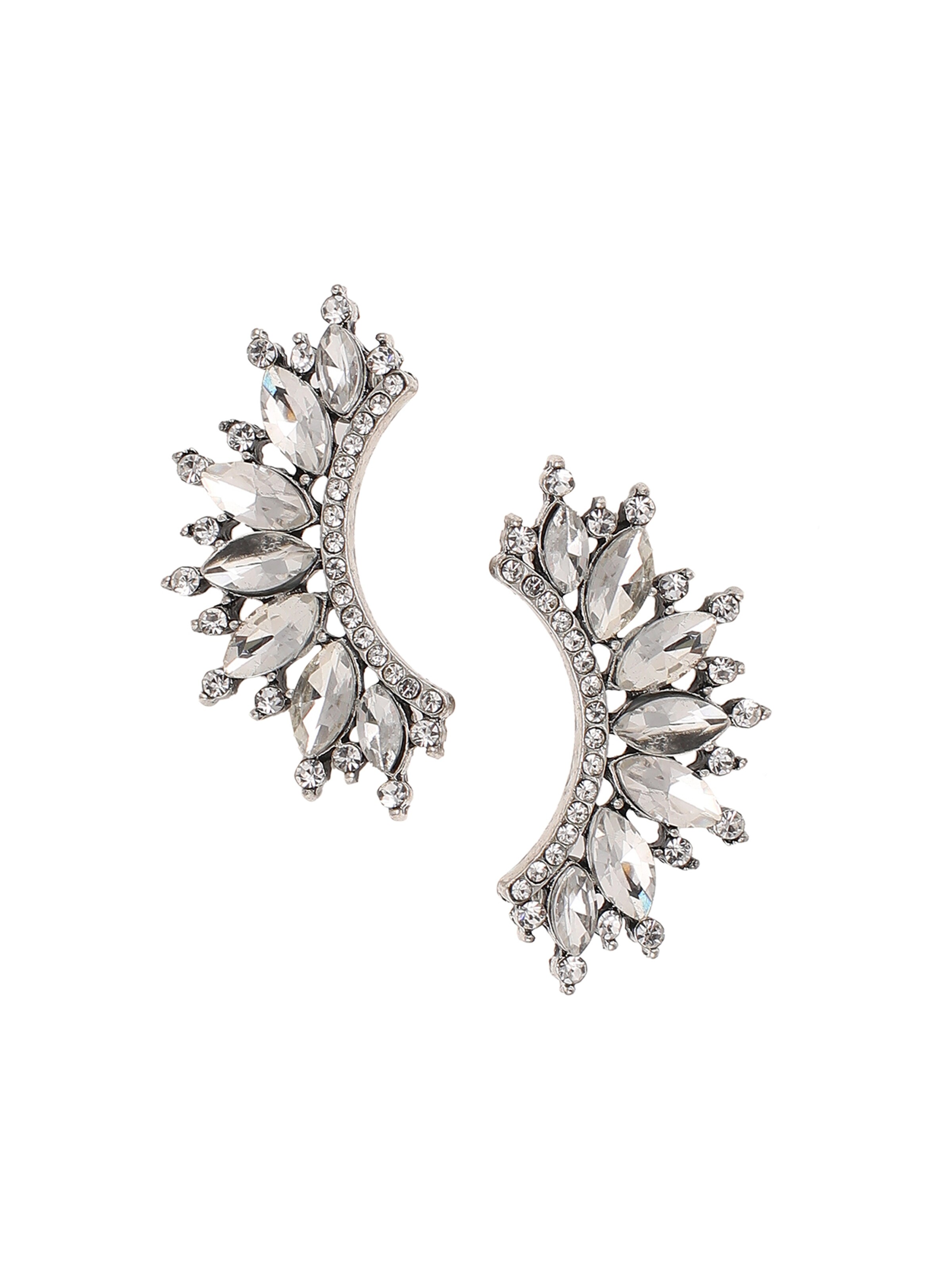 SOHI Fülbevalók 'Mumtaz' - ezüst: elől