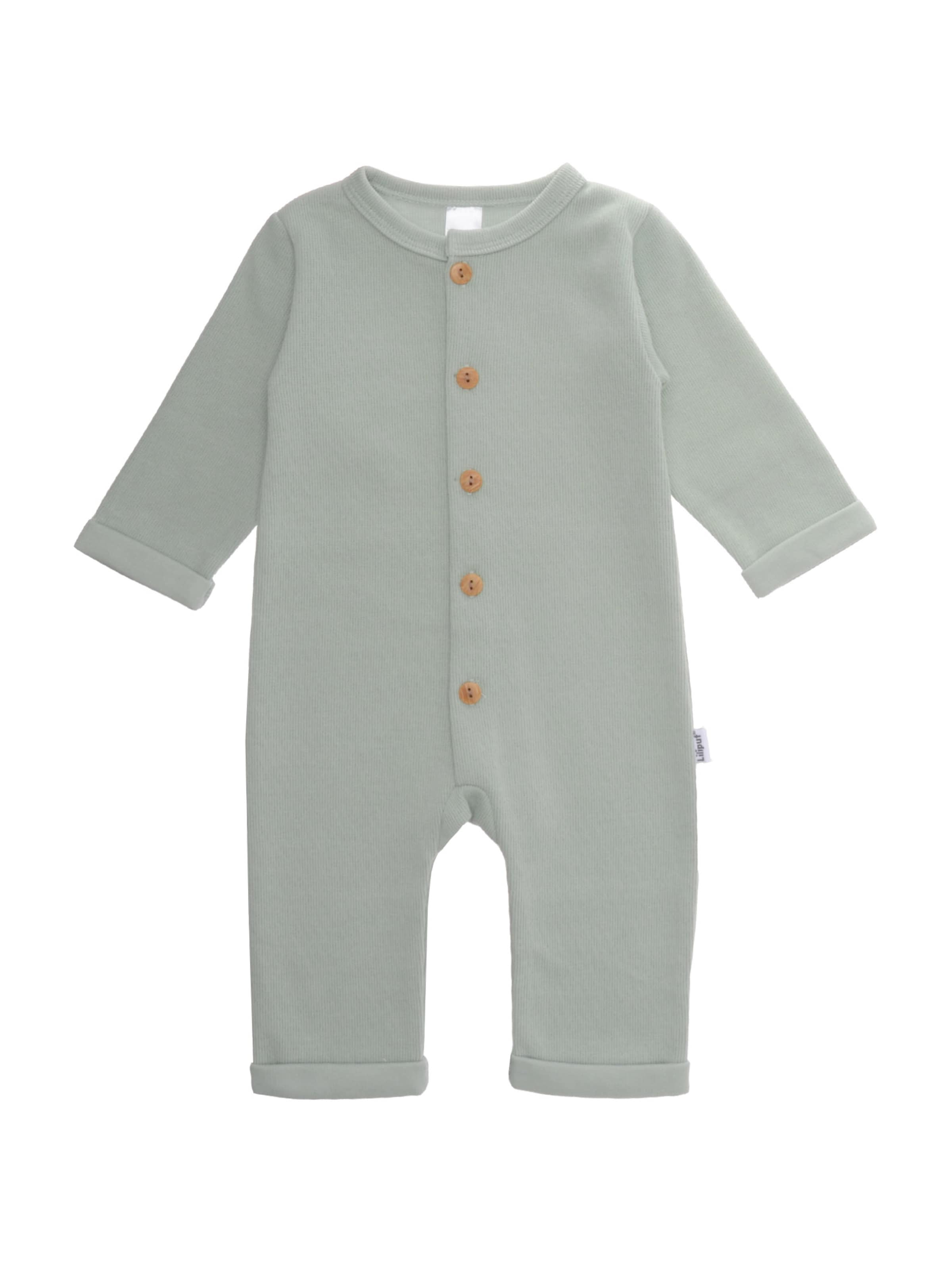 LILIPUT Dungarees in Green: front