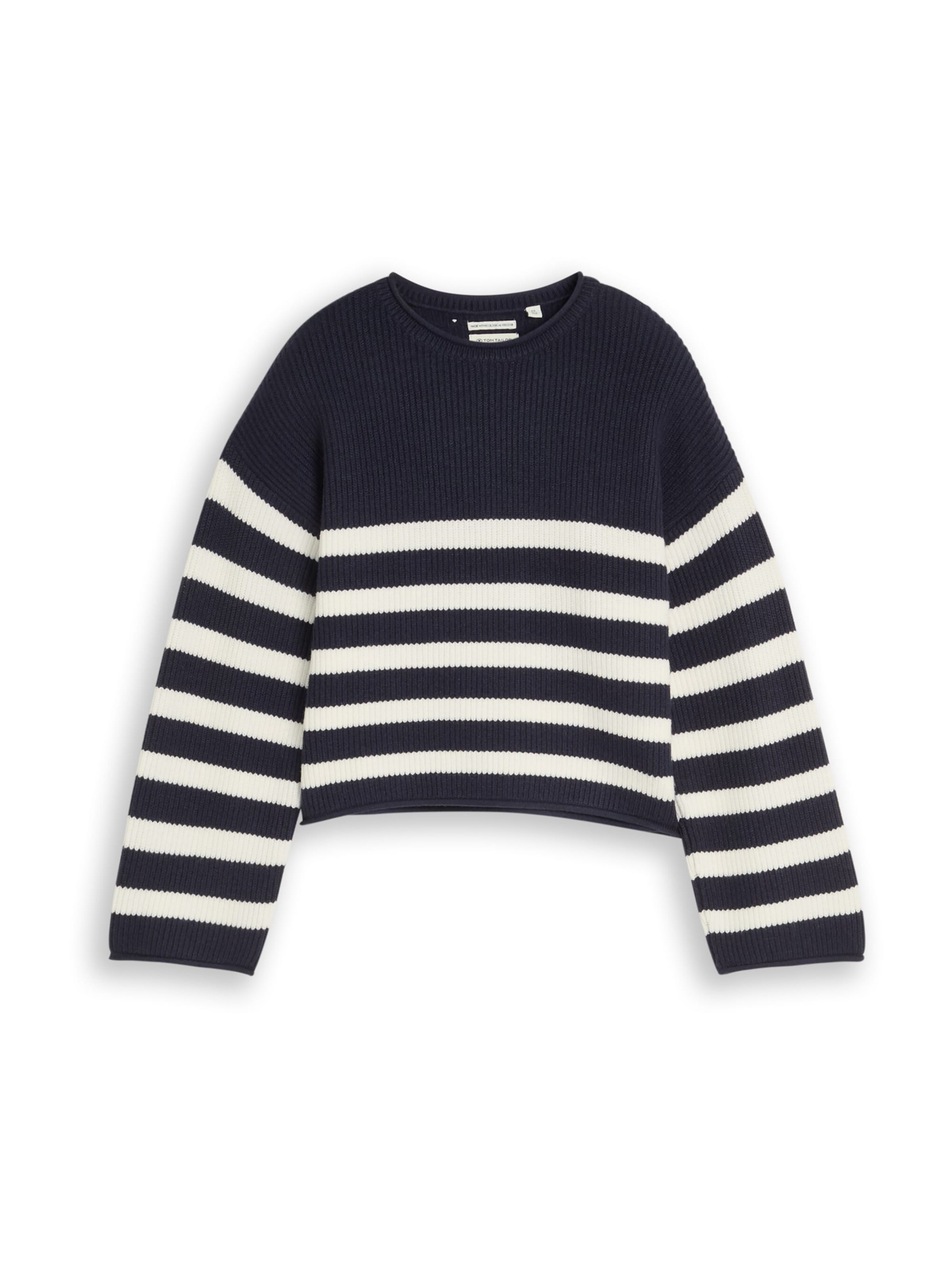 TOM TAILOR Sweater in Blue: front