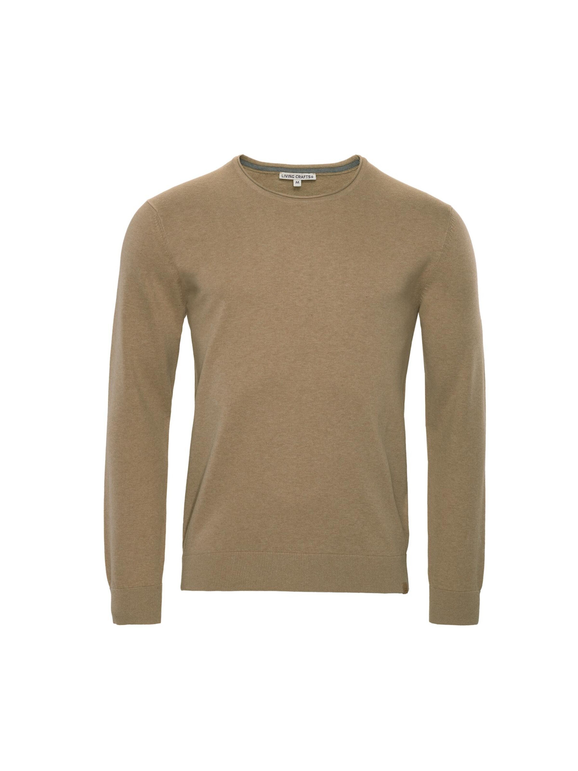 Living Crafts Sweater 'ULRYK' in L in Brown, Item view
