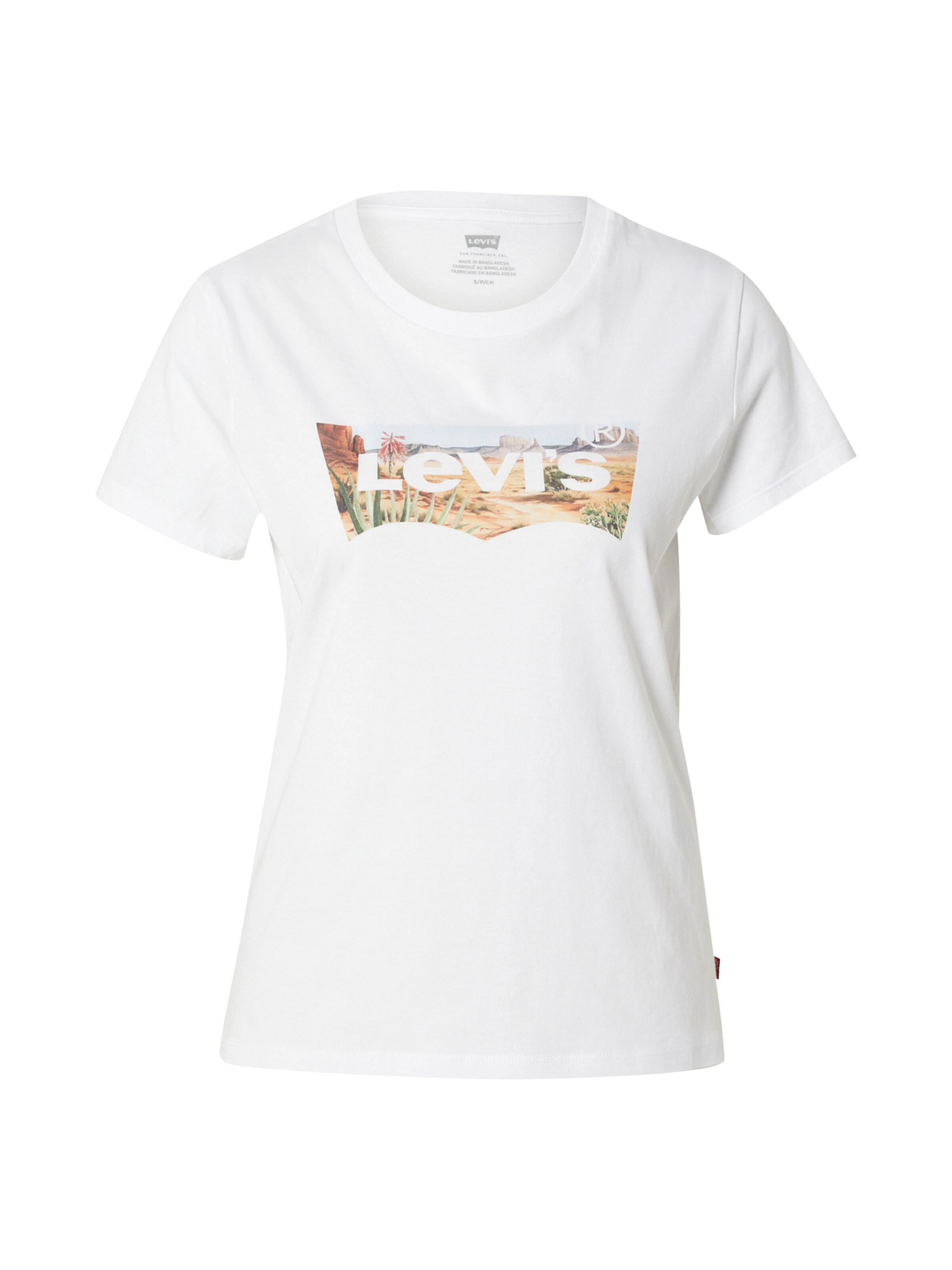 LEVI'S ® Póló 'THE PERFECT' - fehér: elől