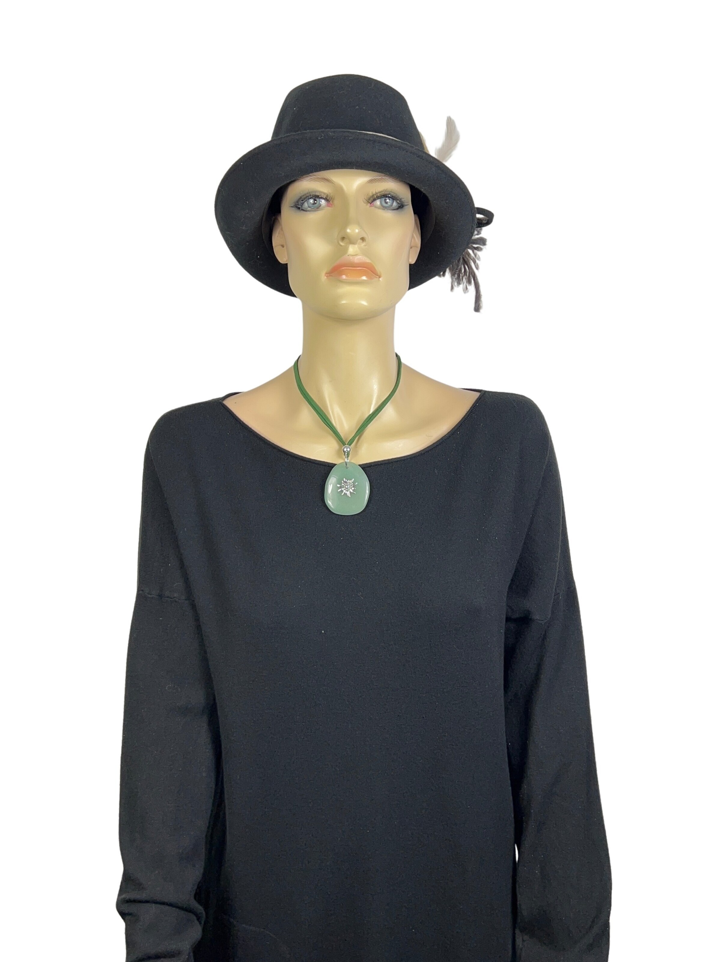 Allgäu Rebell Necklace 'Evi' in Green