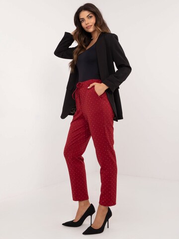 Madnezz House Slimfit Hose 'A7690.01P' in Rot