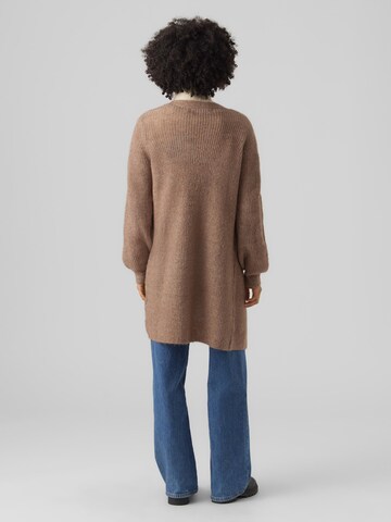 VERO MODA Kardigán 'Mili' - Hnedá