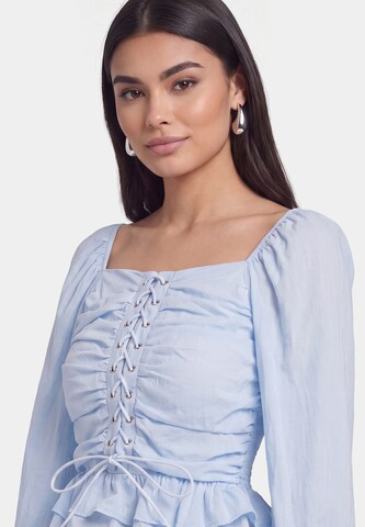 faina - Blusa en azul