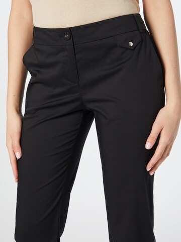 PATRIZIA PEPE Regular Chino Pants in Black