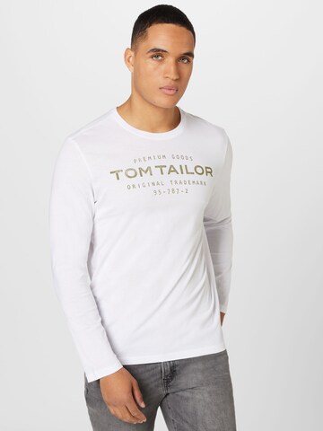 T-Shirt TOM TAILOR en bleu : devant