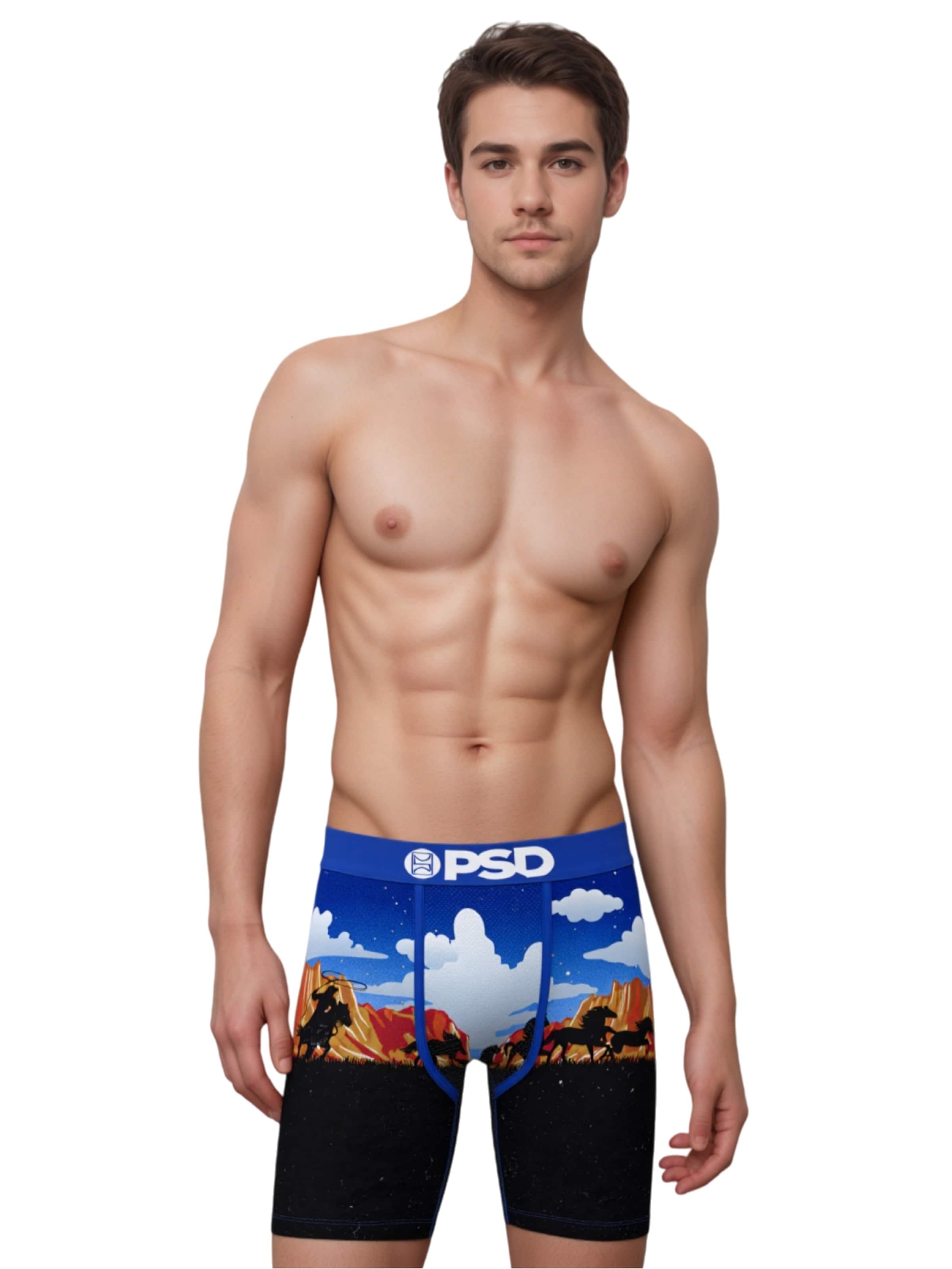 Boxers 'ACE HIGH' PSD en mélange de couleurs : devant