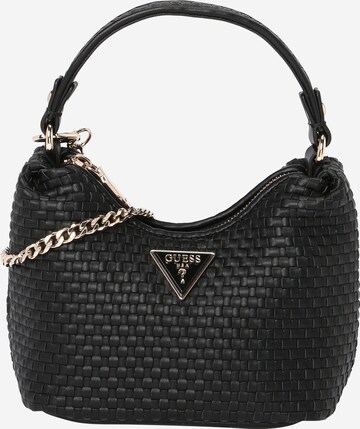 Borsa a spalla 'ETEL' di GUESS in nero: frontale