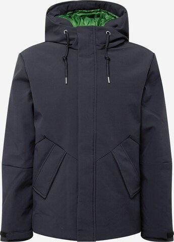 BLEND Winter Jacket in Black: front