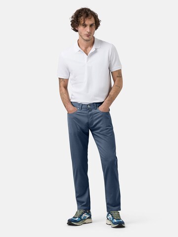PIERRE CARDIN Regular Trousers 'Futureflex Lyon' in Blue