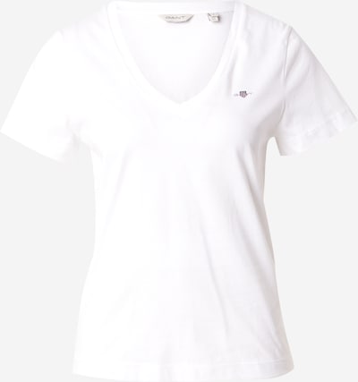 GANT T-shirt en bleu marine / gris / rouge / blanc, Vue avec produit