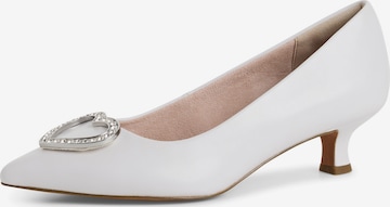 MARCO TOZZI by GUIDO MARIA KRETSCHMERCipele s potpeticom - bijela boja: prednji dio