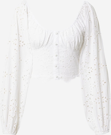 Gina Tricot Blouse 'Mattis' in White: front