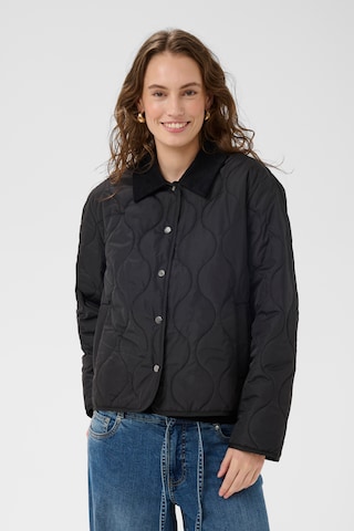 CULTURE Between-season jacket 'Ugiana' in Black: front