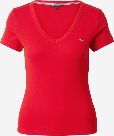 Tommy Jeans T-Shirt 'Essential' in navy / rot / weiß, Produktansicht
