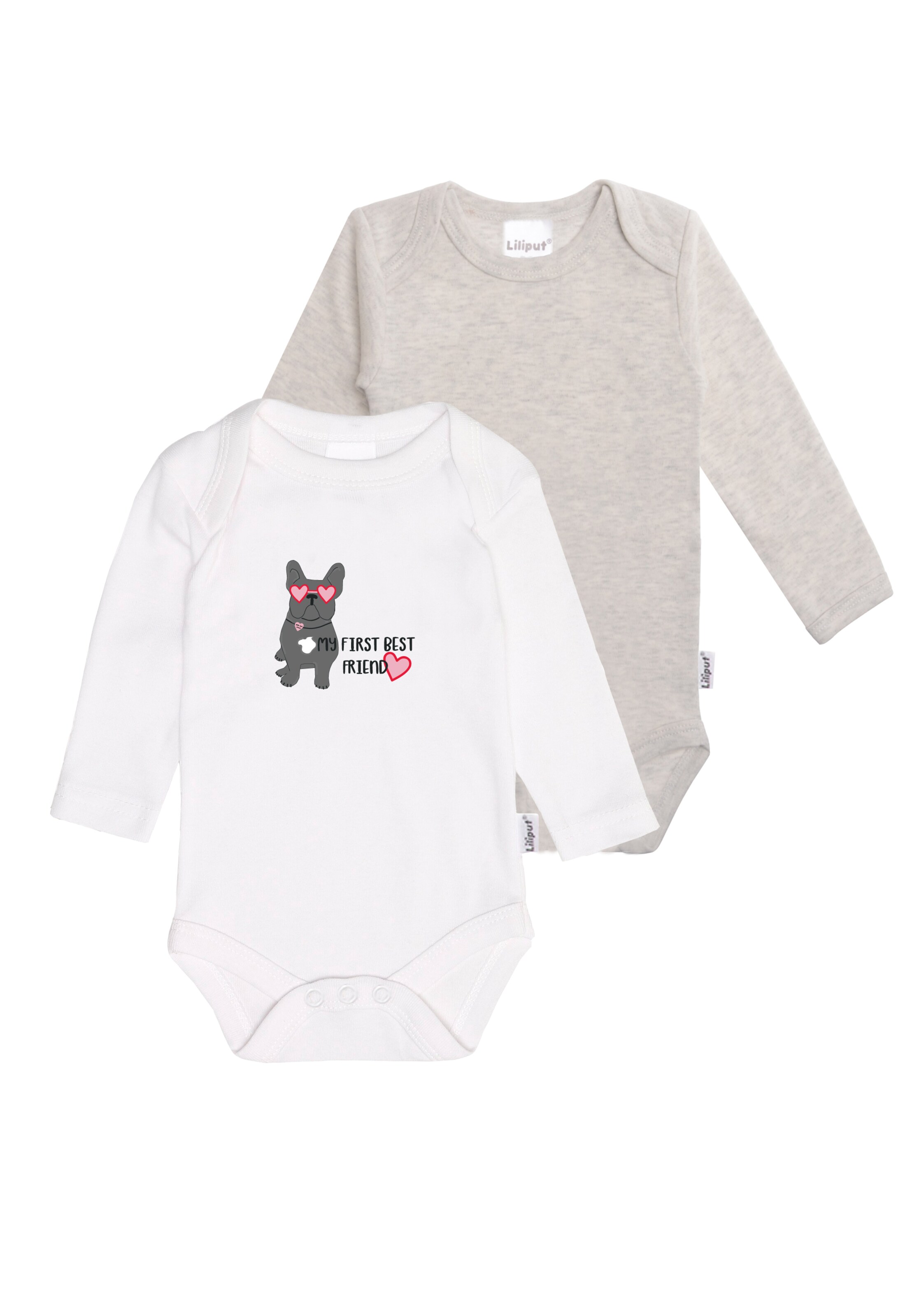 LILIPUT Romper/Bodysuit in Grey: front