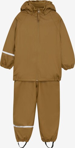 CeLaVi Athletic Suit 'Rainwear' in Brown: front