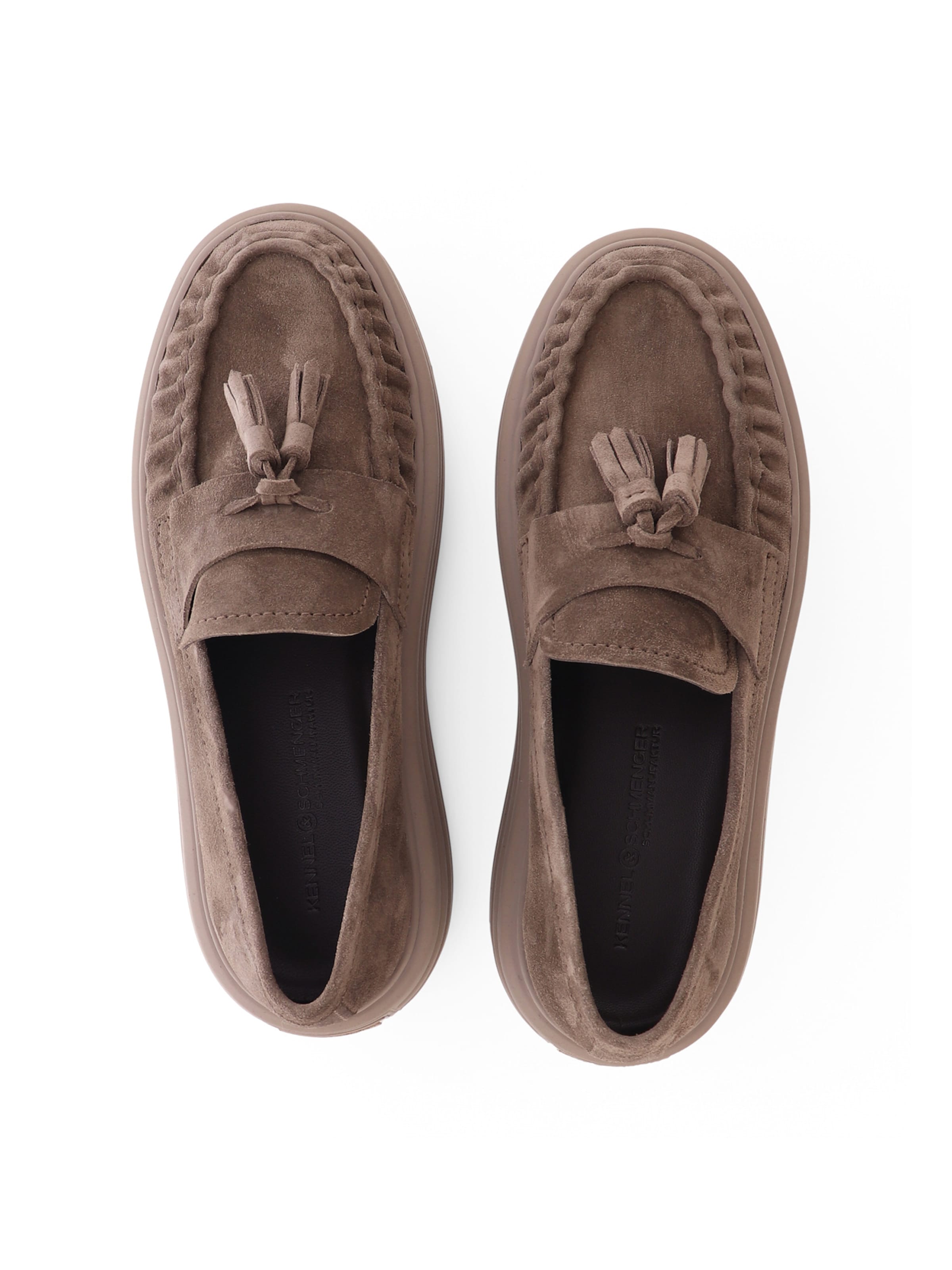 Kennel & Schmenger Mocassins ' LILO ' in Bruin