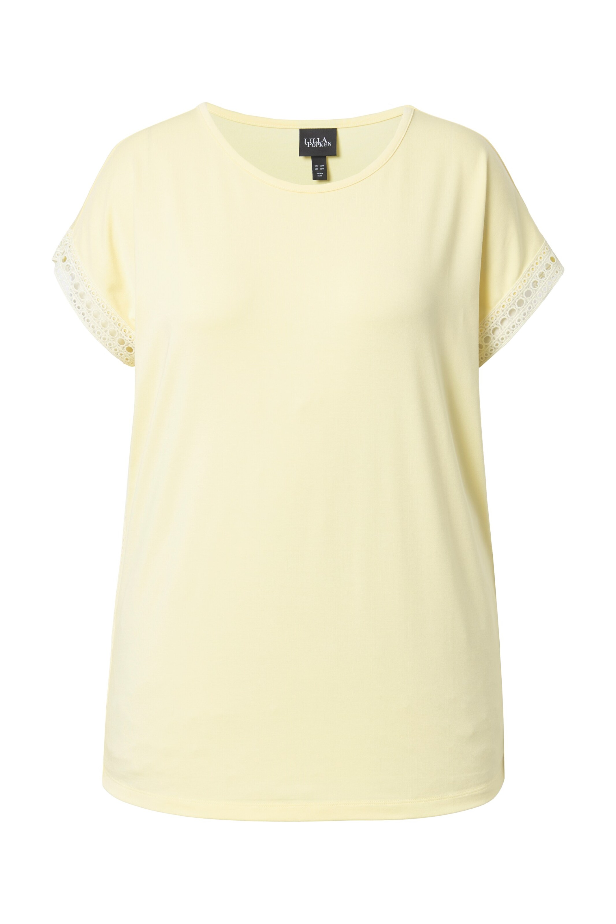 Ulla Popken Shirt in Gelb: Vorderseite