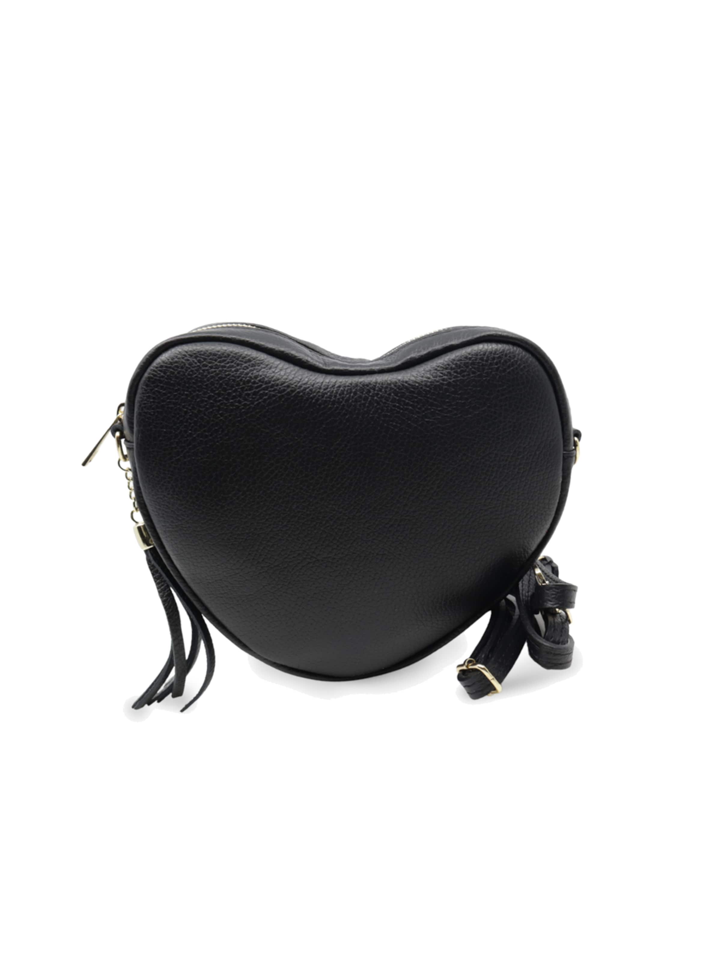 BESSO Handbag 'Cuoricione' in Black: front