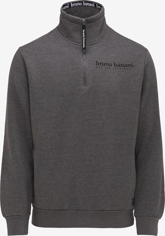 Sweat-shirt 'Palmer' BRUNO BANANI en gris : devant