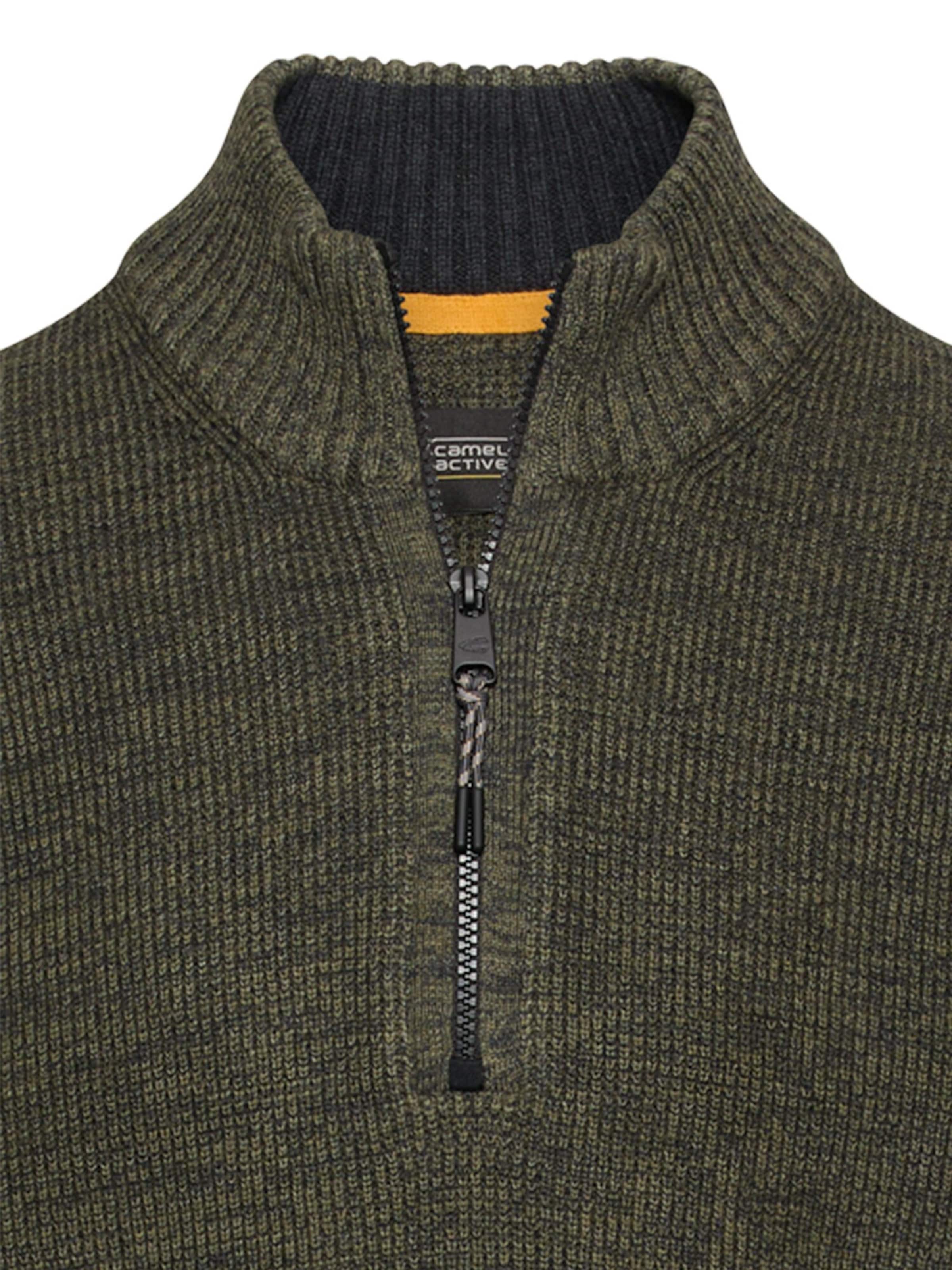 CAMEL ACTIVE Sweater in Green