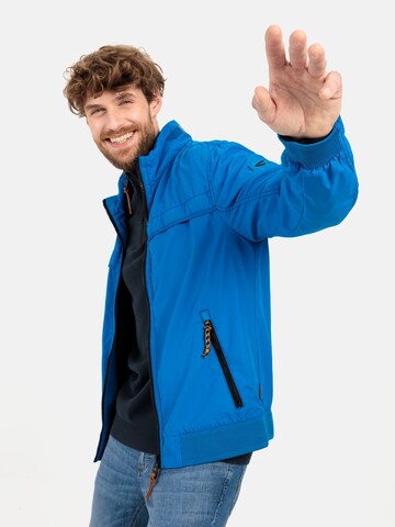 CAMEL ACTIVE Leichter Blouson aus recyceltem Polyester in Blau