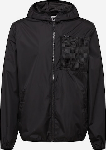 ELEMENTTehnička jakna 'ALDER NANO' - crna boja: prednji dio