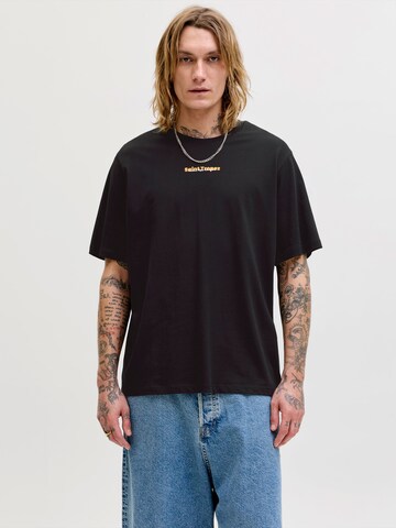 juoda JACK & JONES Marškinėliai 'JJCITY'