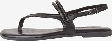 TAMARIS Flip-Flops i svart