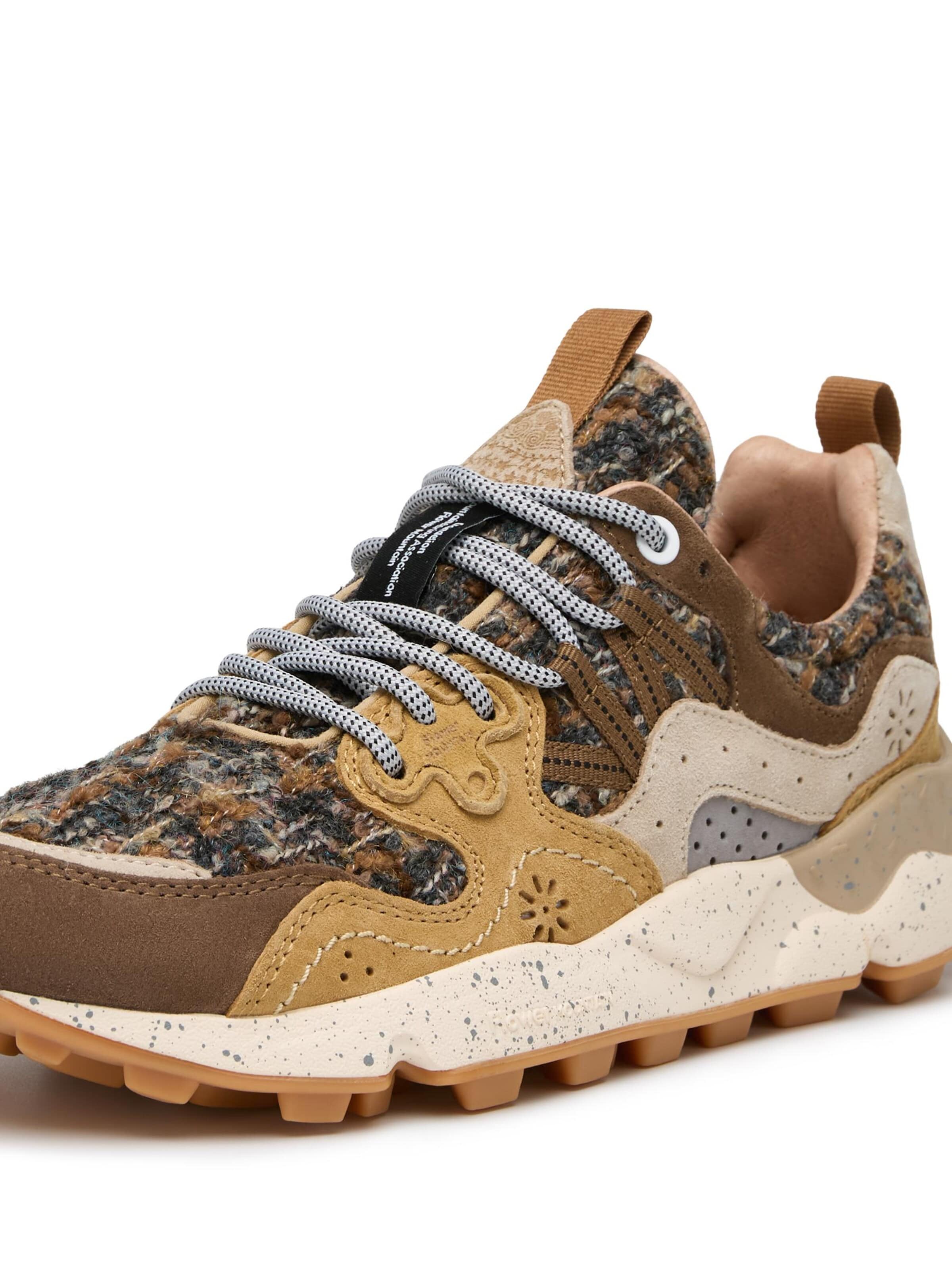 Flower Mountain Sneakers laag 'YAMANO 3' in Beige