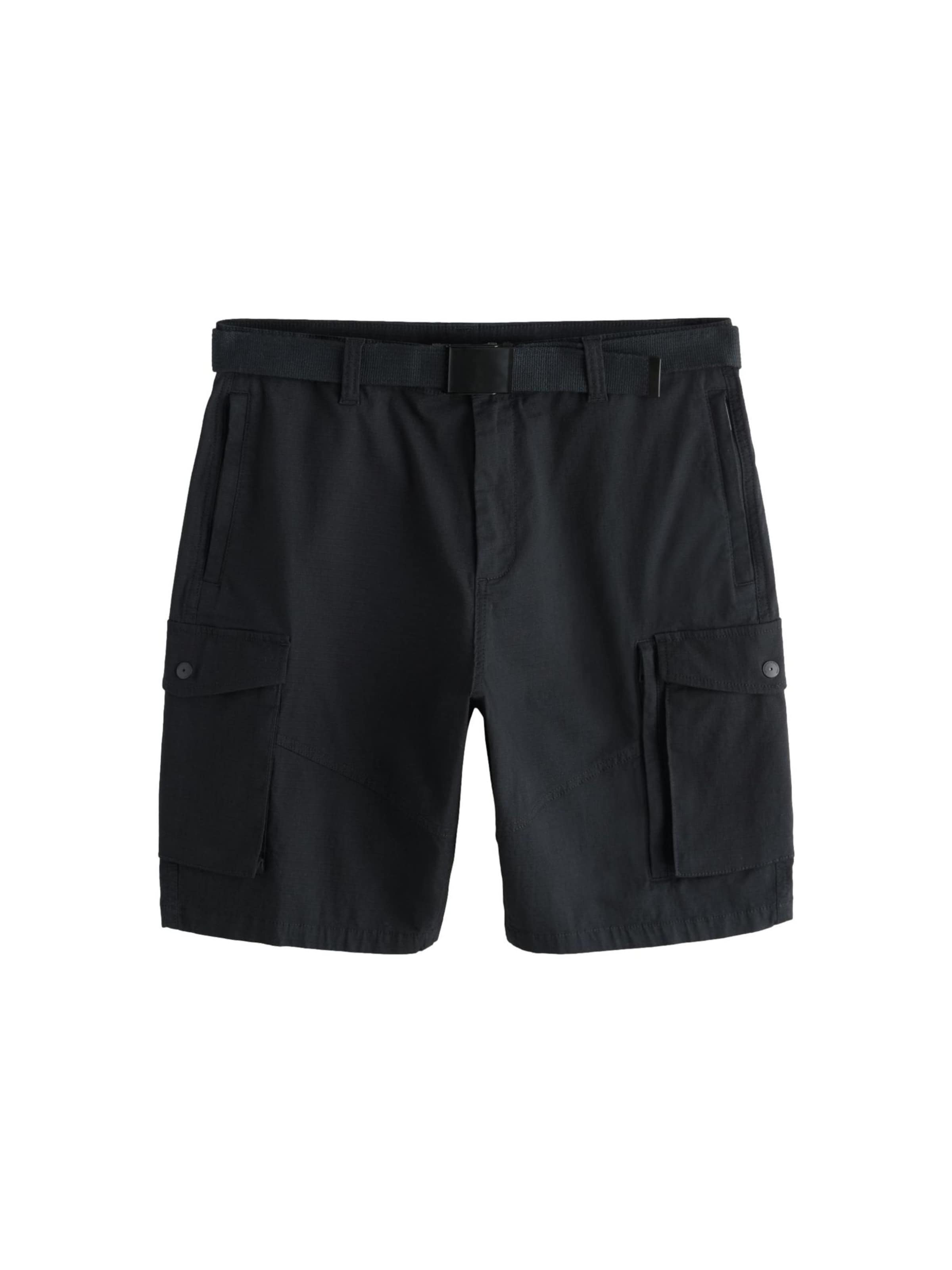 Next Regular Cargo trousers in Black: front