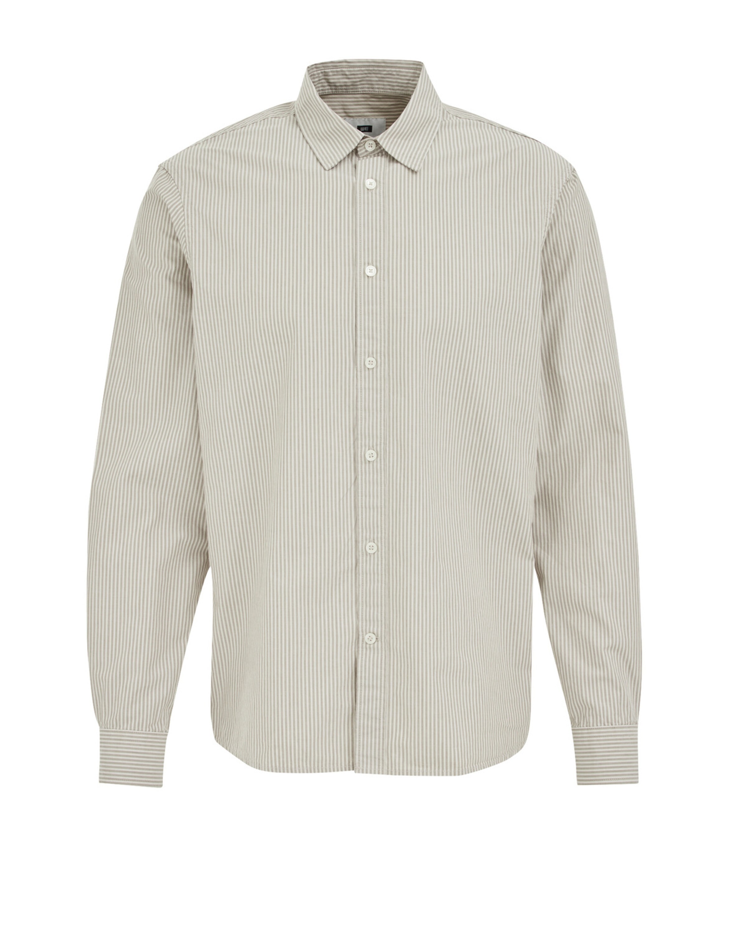 WE Fashion Klasický střih Košile – šedá: přední strana