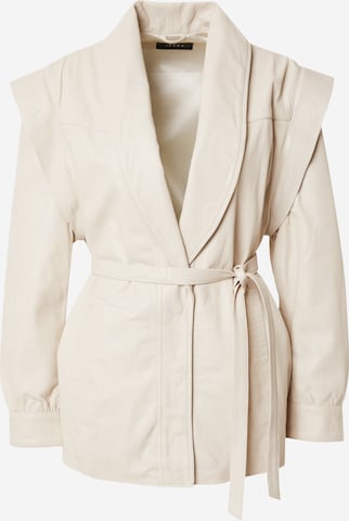 Ibana Between-season jacket 'Jordena' in White: front