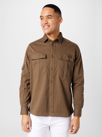 Whistler Regular fit Athletic Button Up Shirt 'Fallon' in Green: front