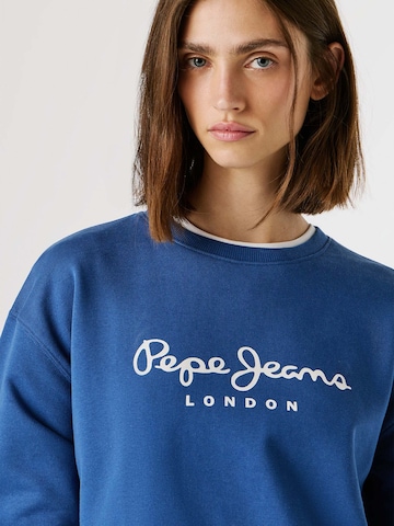 Pepe Jeans Sweatshirt 'MATY' in Blauw