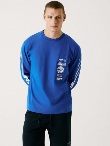 Red Bull Racing x Pepe Jeans Shirt in Blue: front