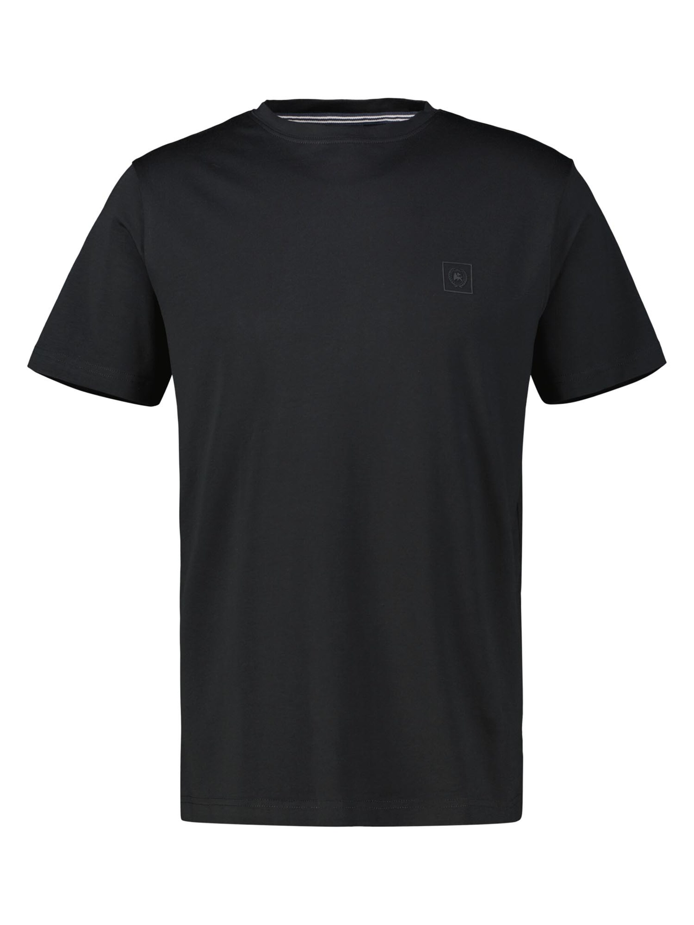 LERROS Shirt 'Basic'‌‌‌‌‌‌‌‌‌ in Schwarz: Vorderseite